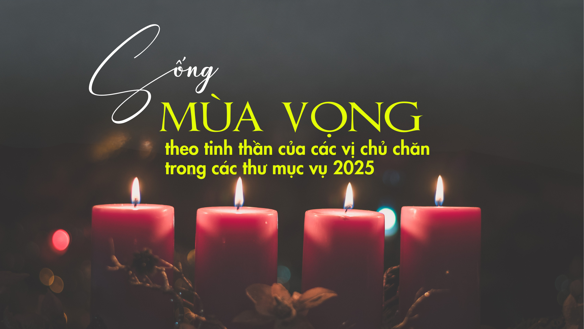 Sống Mùa Vọng theo tinh thần của các vị Chủ chăn trong các thư mục vụ  Mùa Vọng và Giáng Sinh năm 2025